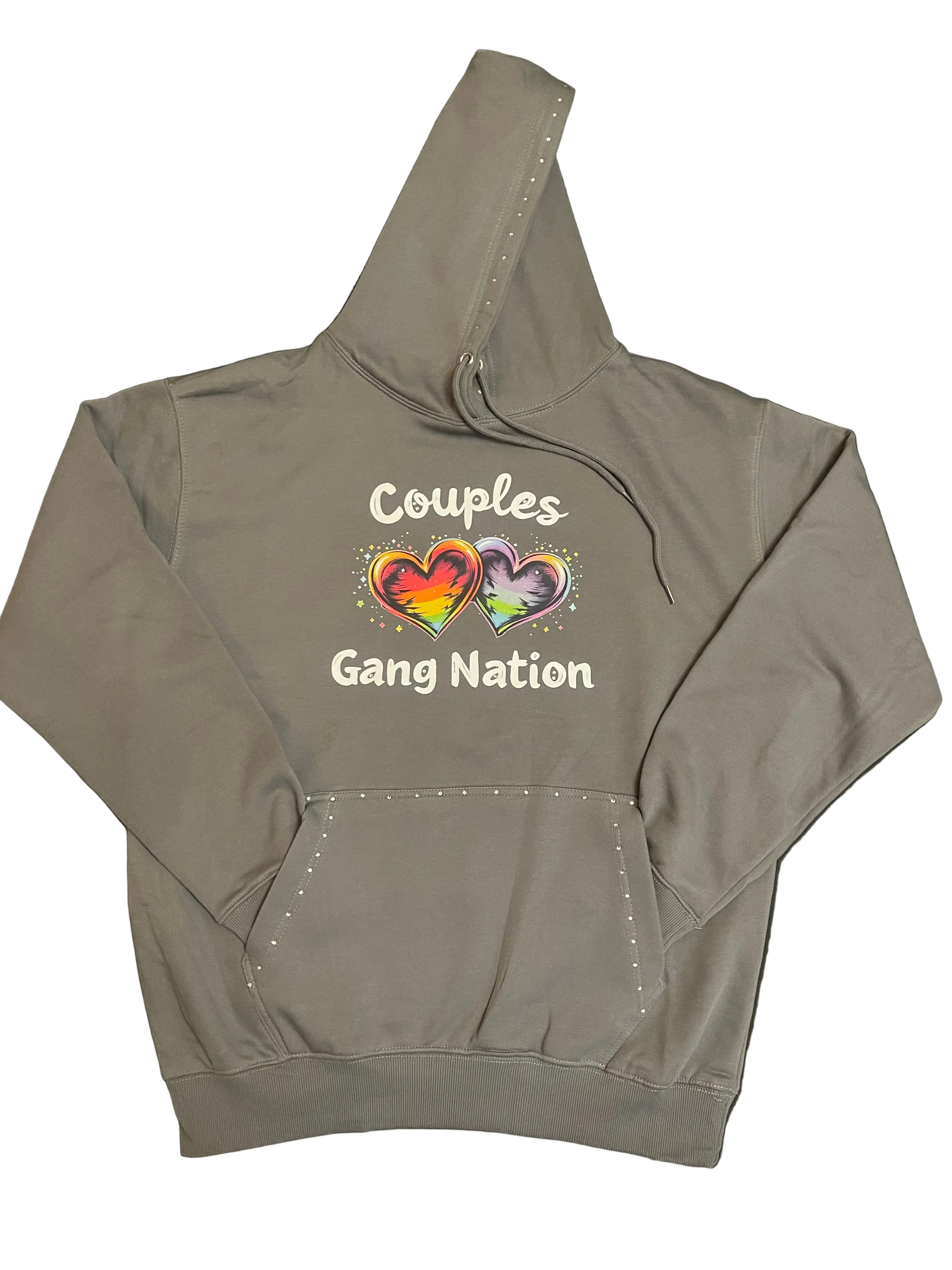 Smoke grey hoodie